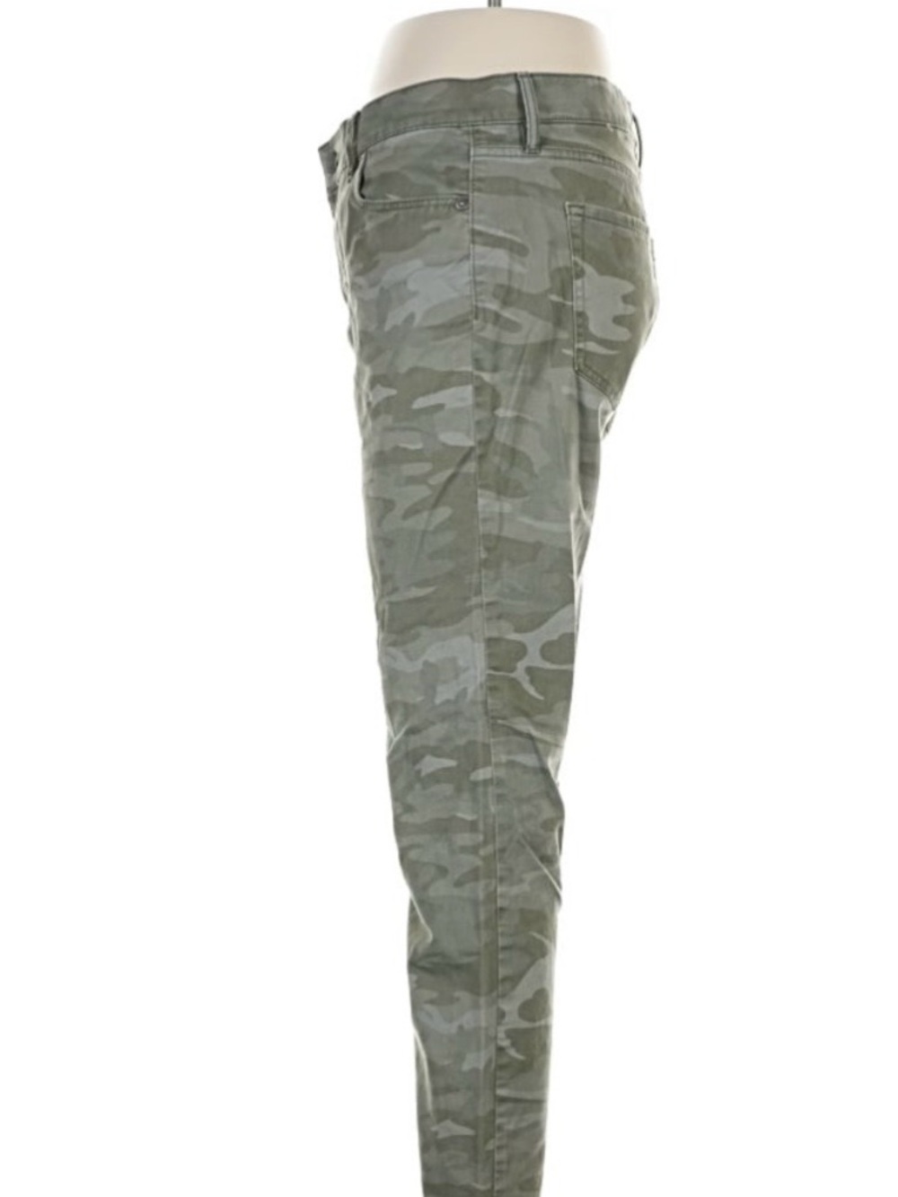 LOFT Olive Green Camo Pants - Picture 4 of 7